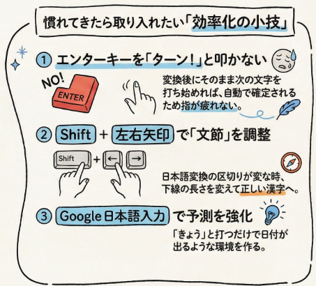 タイピングを快適にする小技集